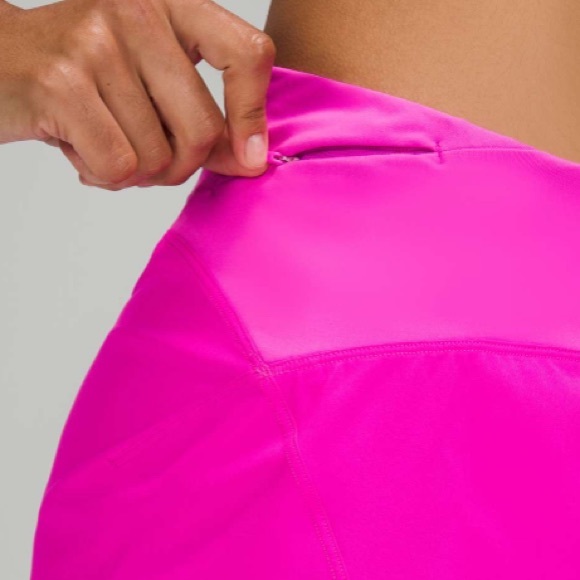 Lululemon Essential Running HR Short 4” Pow Pink - Picture 2 of 6